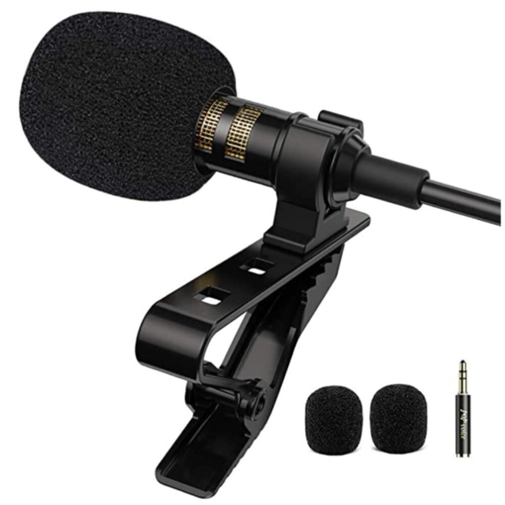PoP Voice Professional Lavalier Lapel Microphone